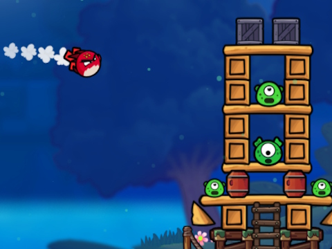 Gêm Adar Brwydr Angry Mania  ar-lein