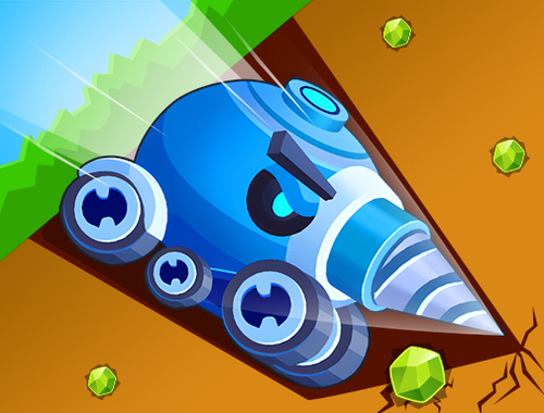 Gêm Digger Dwfn Gem  ar-lein