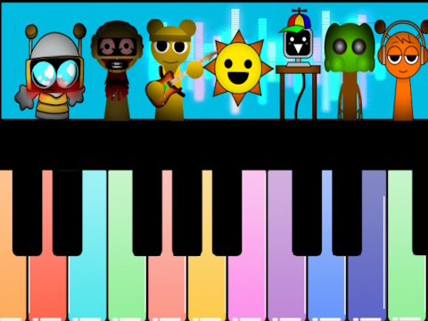 Gêm Archwiliwr Piano Spunki  ar-lein