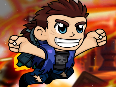 Gêm Hwb i arwr jetpack  ar-lein