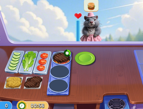 Gêm Marmot Diner Dash  ar-lein
