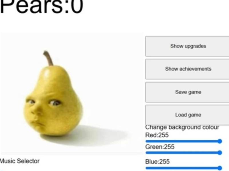 Gêm Cliciwr gellyg babi 2  ar-lein