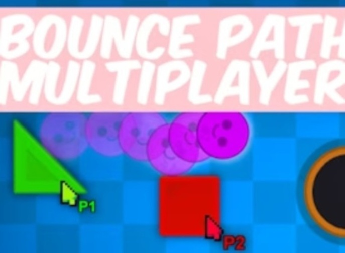 Gêm Multiplayer llwybr bownsio  ar-lein