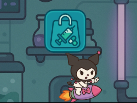 Gêm Dianc Lab Kitty Kuro  ar-lein