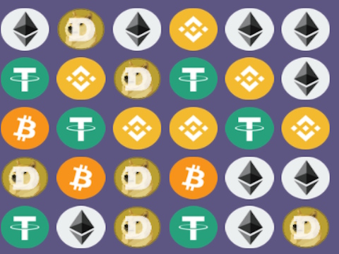 Gêm Mania gwrthdaro crypto darn arian  ar-lein