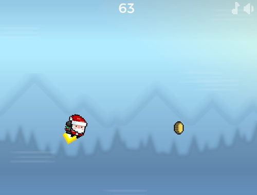 Gêm Santa Dash 2  ar-lein