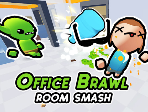 Gêm Smash ystafell ffrwgwd swyddfa  ar-lein