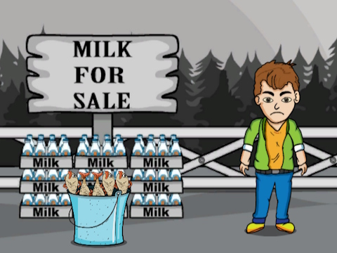 Gêm Dewch o hyd i'r ffôn o Milk Farm  ar-lein