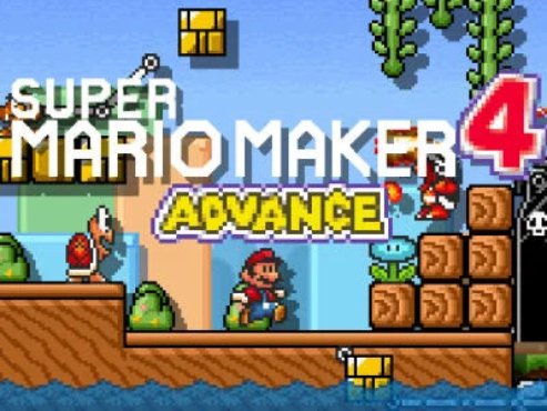 Gêm Gwneuthurwr super mario 4  ar-lein