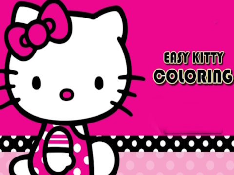 Gêm Kitty Lliwio Hawdd  ar-lein