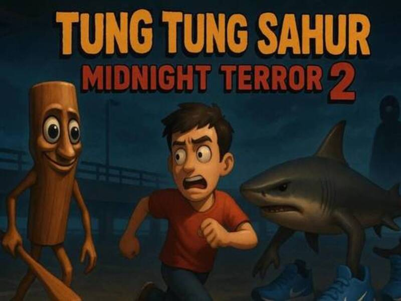 Gêm Tung tung sahur terfysgaeth hanner nos 2 ar-lein