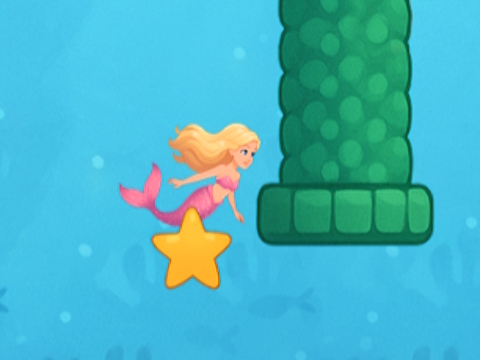Gêm Dash tanddwr Barbie  ar-lein