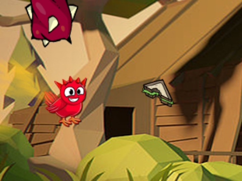 Gêm Antur Flappy Spunki  ar-lein