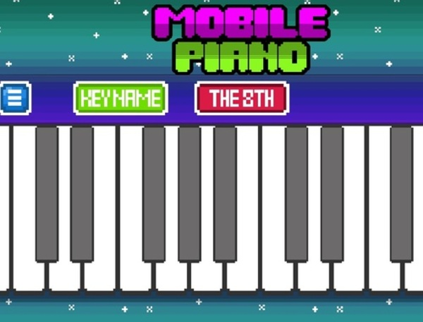 Gêm Piano symudol  ar-lein