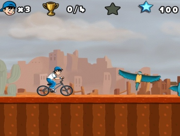 Gêm Plentyn bmx  ar-lein