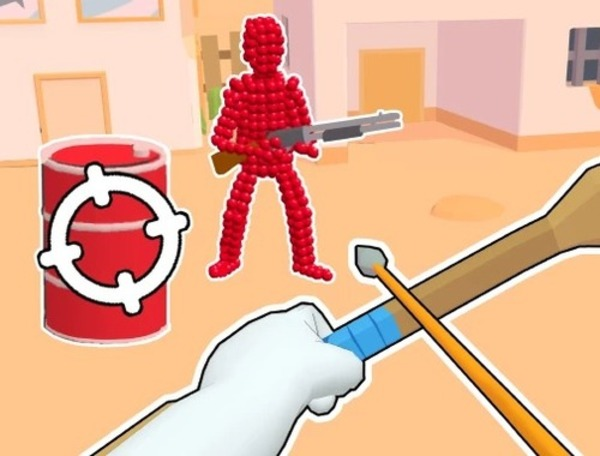 Gêm Archer Stickman: saethu saethau at goch  ar-lein