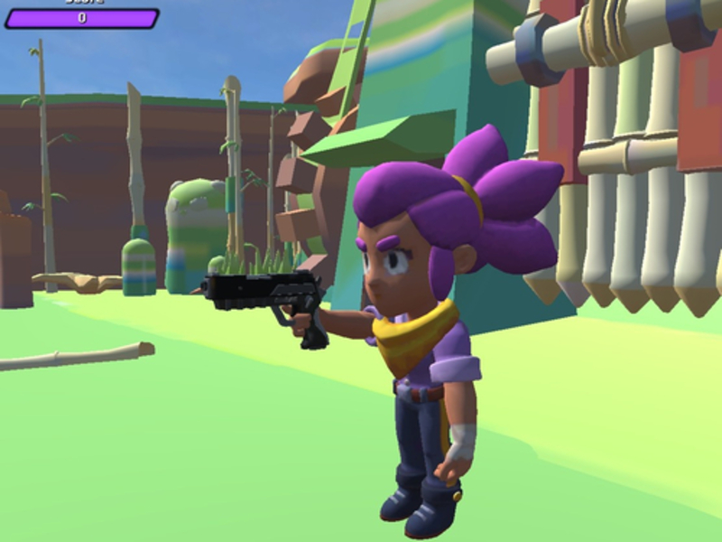 Gêm Brawlers 3d Shooter Stars ar-lein