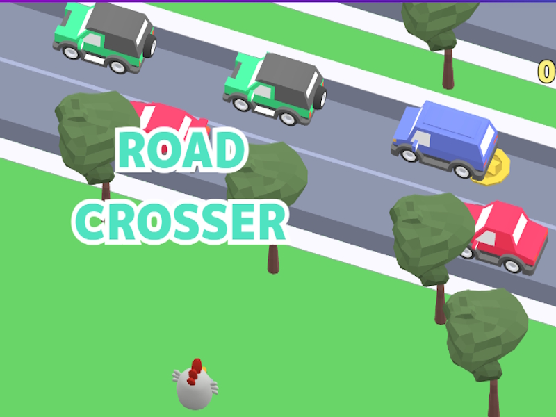 Gêm Crosser ffordd ar-lein