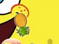 Gêm SPONGEBOB Torri ffrwythau  ar-lein