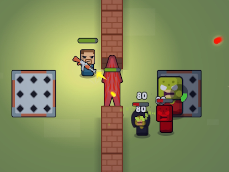 Gêm Zombie horde: adeiladu a goroesi ar-lein
