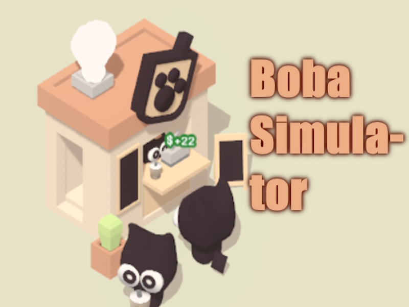 Gêm Efelychydd Boba ar-lein