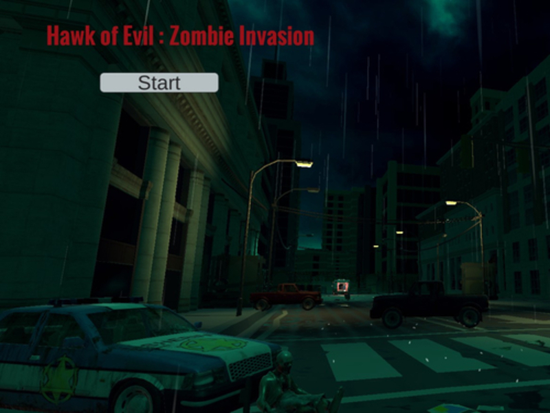 Gêm Hawk of Evil Zombie Invasion ar-lein