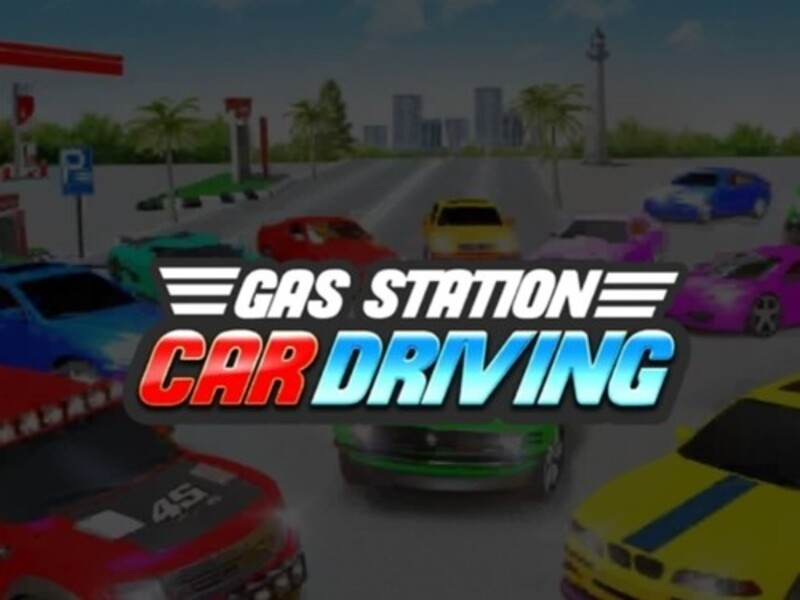 Gêm Gyrru car gorsaf nwy ar-lein