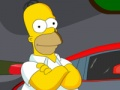 Gêm Parcio ceir Simpsons  ar-lein