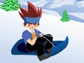 Gêm Snowsled Beyblade ar-lein