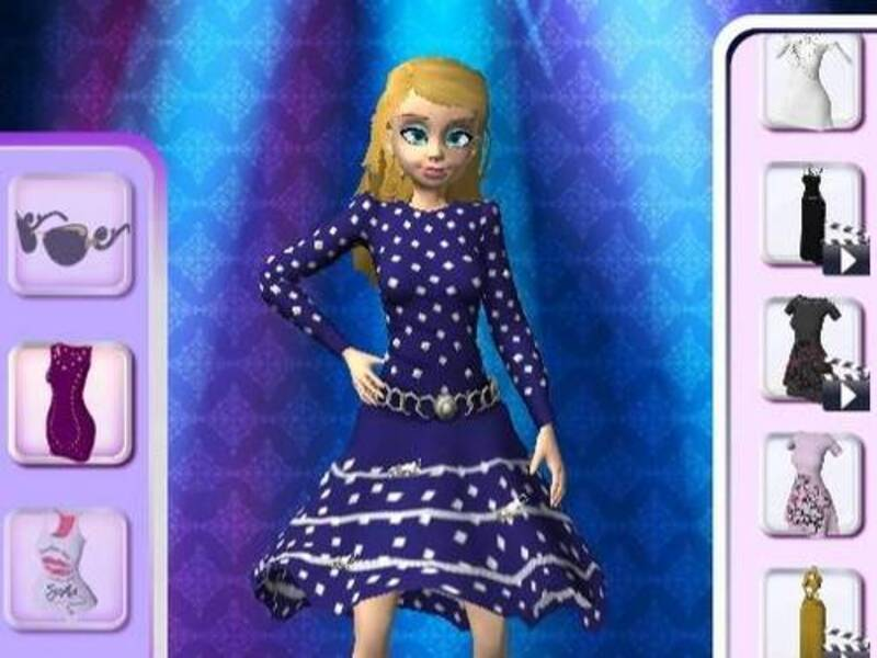Gêm Gêm Gweddnewidiad Gwisgo Model ar-lein