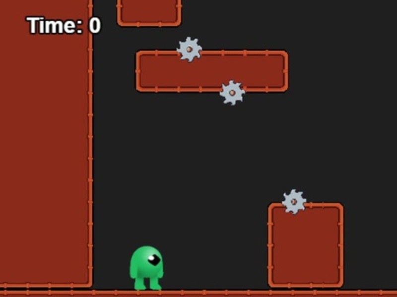 Gêm Trap Dodger: Her y Platformer ar-lein