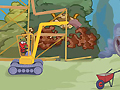 Gêm Ddistryw Backhoe ar-lein