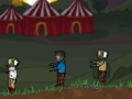 Gêm Flaming-Zombooka ar-lein