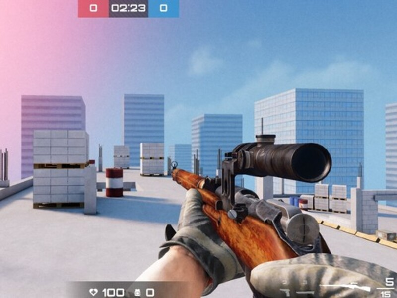 Gêm CA Snipers Rwsiaidd ar-lein