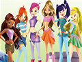 Gêm Casgliad Pos Winx Club  ar-lein