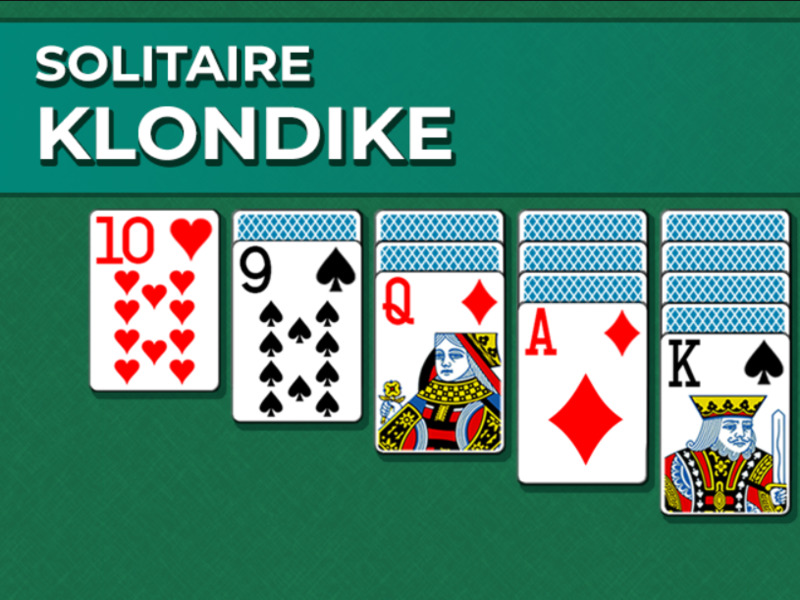 Gêm Solitaire klondike ar-lein