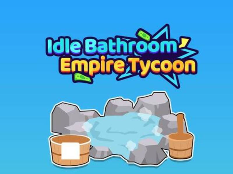 Gêm Tycoon ymerodraeth ystafell ymolchi segur ar-lein