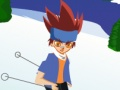 Gêm Skier Beyblade  ar-lein