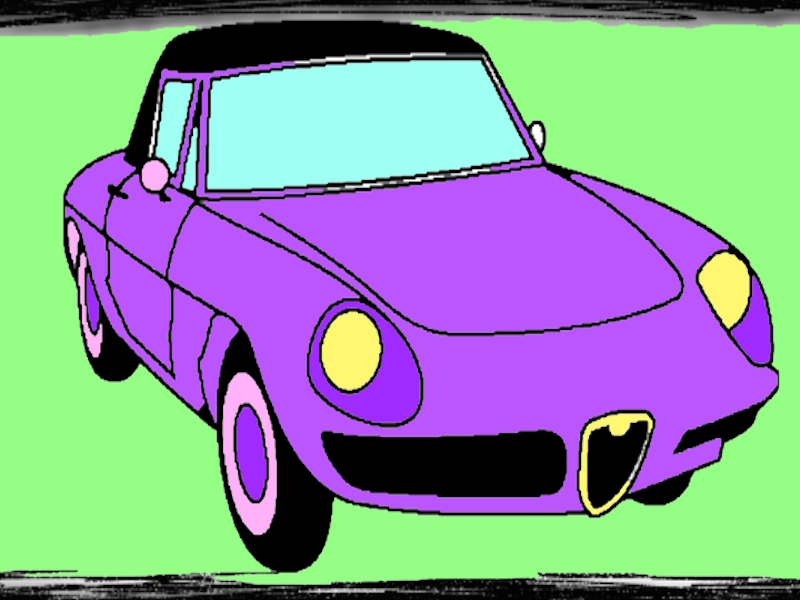 Gêm Lliwio Alfa Romeo ar-lein