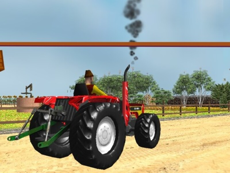 Gêm Gêm ffermio efelychydd tractor ar-lein