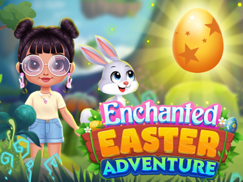 Gêm Antur Pasg Enchanted ar-lein