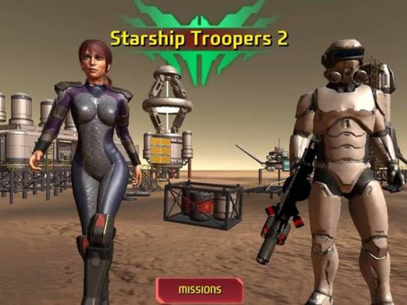 Gêm Milwyr Starship 2 ar-lein
