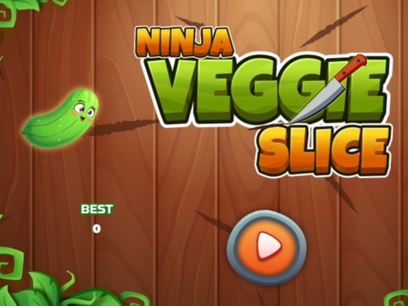Gêm Sleisen veggie ninja ar-lein