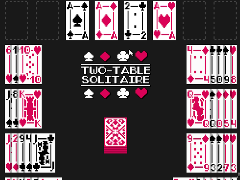 Gêm Solitaire dau fwrdd ar-lein