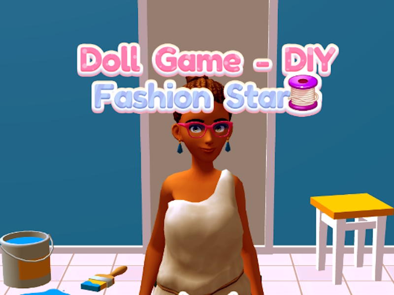 Gêm Gêm Doll- seren ffasiwn DIY ar-lein