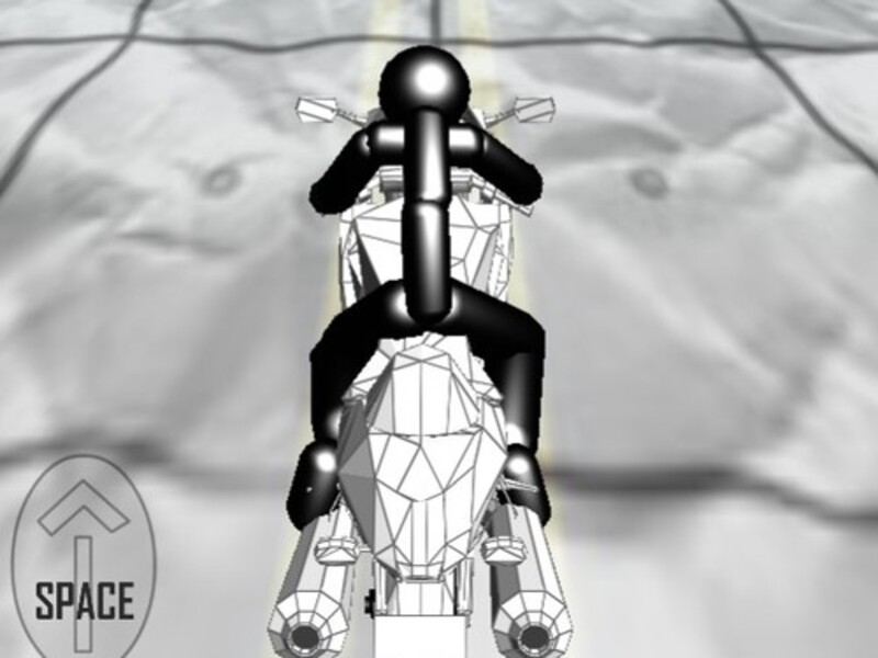 Gêm Rasio Beic Modur Zombie Stickman ar-lein
