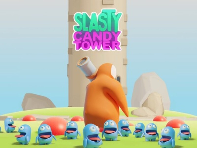 Gêm Twr candy slasty ar-lein