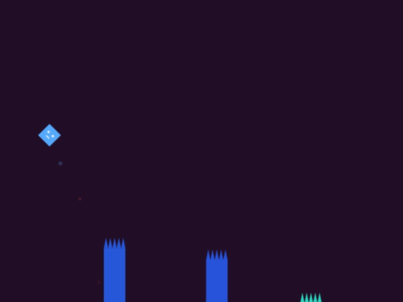 Gêm Geometreg Dash Neon Rush ar-lein