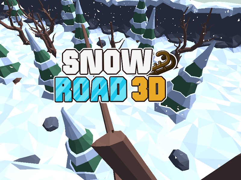 Gêm Ffordd Eira 3D ar-lein