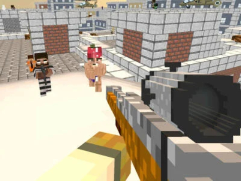 Gêm Noob sniper 3d ar-lein